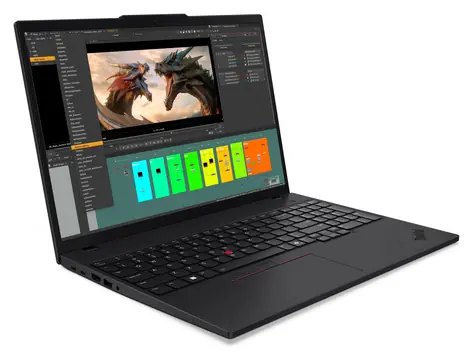 Lenovo ThinkPad P16s Gen 4 černá / Notebook / 16" WUXGA / AI 7 PRO 350 2.0GHz / 48GB / 1TB SSD / Radeon 860M / W11P