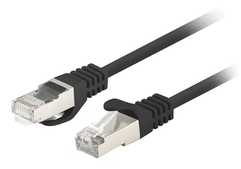 Lanberg FTP CAT6 1.5m černá / Patch kabel / RJ45-RJ45 / 10-pack