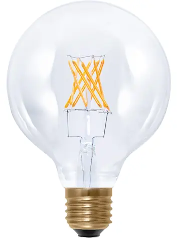 SEGULA LED Globe 95 5W(35W) čirá / Žárovka / E27 / 400lm / 2200K / stmívatelné