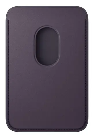 Apple FineWoven Wallet with MagSafe Midnight Purple / Peněženka / 3 karty / RFID