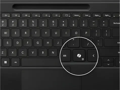 Microsoft Surface Pro Flex Keyboard černá / Klávesnice pro Surface Pro