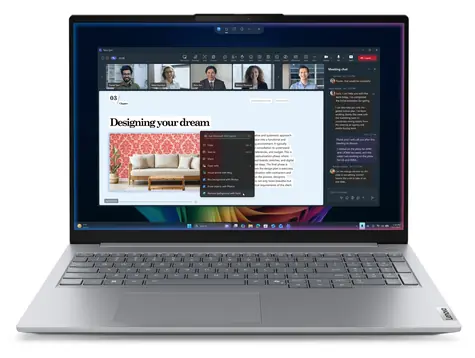 Lenovo ThinkBook 16 G9 šedá / Notebook / 16" WUXGA / Intel Core Ultra 5 325 / 16GB / 512GB SSD / Intel Graphics / W11P