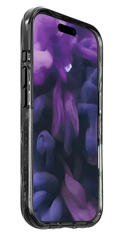 LAUT Crystal Matter X Black Crystal / Ochranný kryt / iPhone 17 Pro / MagSafe / průhledný