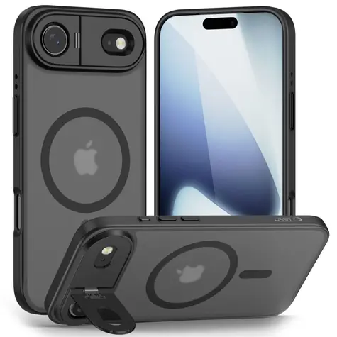 Tech-Protect Magstand MagSafe matná černá / Kryt / Apple iPhone 17 Air / MagSafe / stojánek / TPU+PC