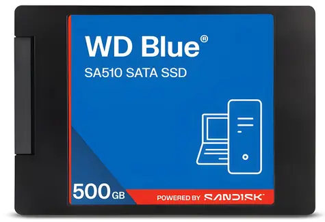 SanDisk Blue 500GB / SSD / 2.5" / SATA