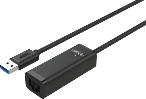 Unitek USB 2.0 RJ-45 / Síťový adaptér / Fast Ethernet / 10/100 Mbit/s