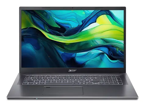 Acer Aspire 5 šedá / Notebook / 17.3" FHD IPS / Intel Core 7-150U / 16 GB / 1TB SSD / Linux