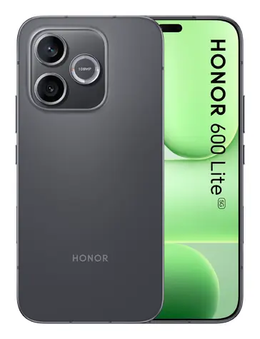HONOR 600 Lite 8/128GB černá / Smartphone / 6.6" AMOLED 120Hz / MediaTek Dimensity 7100 Elite / 128GB / Android 16
