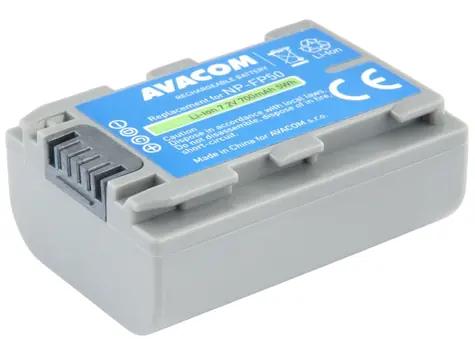 Avacom NP-FP50 / Baterie pro Sony / Li-Ion / 7,2V / 700mAh / 5Wh