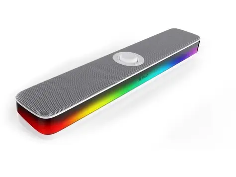 A4tech Bloody S10 bílá / Soundbar / Bluetooth 5.3 / USB / 2x5W / RGB