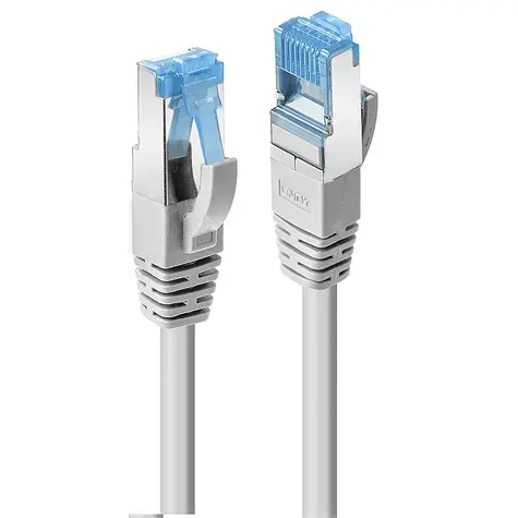 Lindy CAT7 S/FTP Patch Cord 1m šedá / Patch kabel / LSZH / 10 ks v balení
