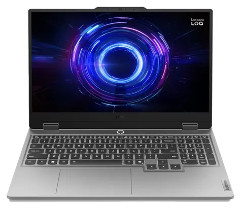 Lenovo LOQ 15IRX10 šedá / Notebook / 15.6" FHD 144Hz / Intel Core i5-13450HX 2.4GHz / 16GB DDR5 / 512GB SSD