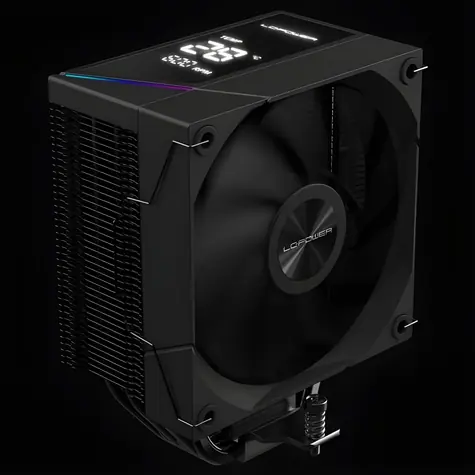 LC-Power LC-CC-120-DB6-DIGI / Chladič CPU / 120mm / Intel LGA1851/1700/1200/115x / AMD AM4/AM5
