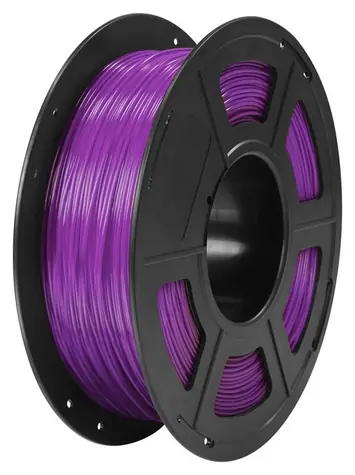 Anycubic Filament TPU průhledná fialová / Tisková struna / 95A / 1 kg