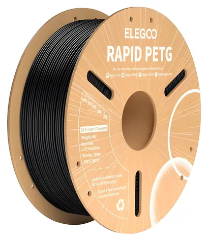 ELEGOO Rapid PETG černá / Tisková struna / 1 kg / až 600 mm/s