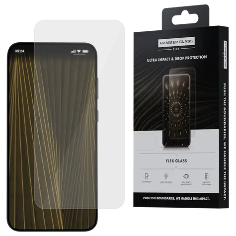 Hammer Glass Flex / Hybridní sklo pro ZTE Nubia Air 5G / 0,3 mm / čiré / oleofobní povrch