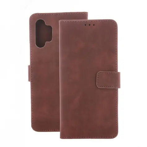 CPA Smart Velvet Samsung Galaxy A36 5G/A37 5G hnědá / Flipové pouzdro / ekokůže / stojánek / kapsy na karty