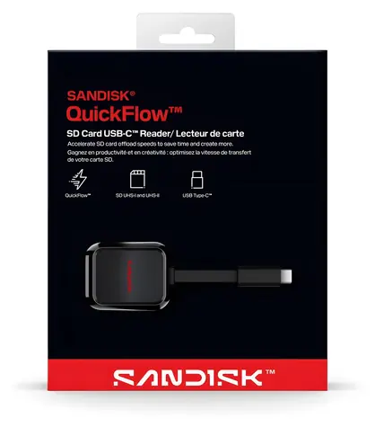 SanDisk QuickFlow SD / Čtečka karet / USB-C