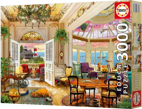 EDUCA Puzzle Život u moře / 3000 dílků / od 14 let