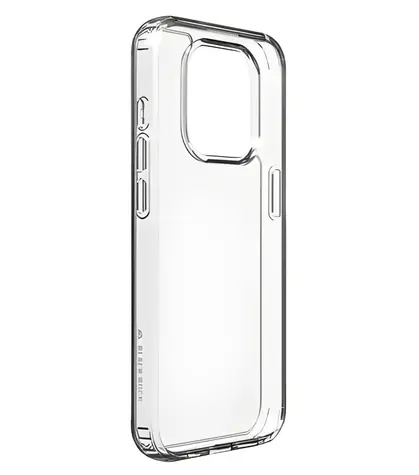 Black Rock Clear Protection Case / Kryt / Apple iPhone 15 Pro / transparentní