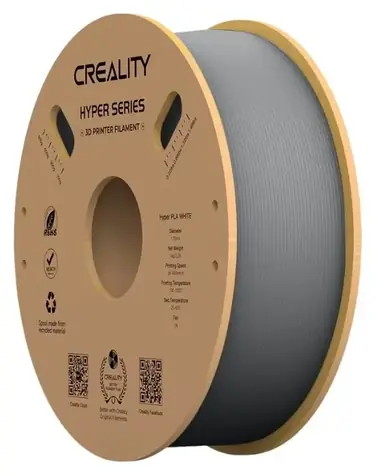 Creality Filament Hyper PLA šedá / struna pro 3D tiskárnu / Hyper PLA / 1.75mm / 1kg
