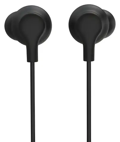 Hama EP Curly černá / Sluchátka do uší / USB-C / 1,2 m