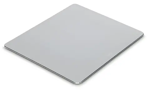 Hama Alu stříbrná / Podložka pod myš / hliník / 220 × 180 mm