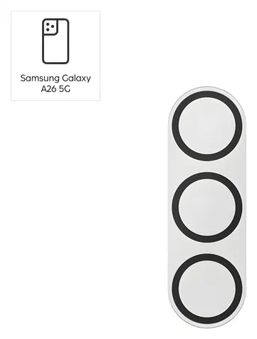 Hama Cam Protect / Ochranné sklo fotoaparátu / Samsung Galaxy A26 5G / průhledné