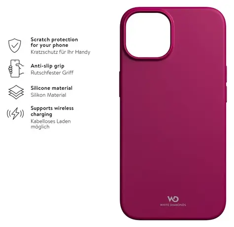 White Diamonds Urban Case fuchsiová / Ochranný kryt / Apple iPhone 13