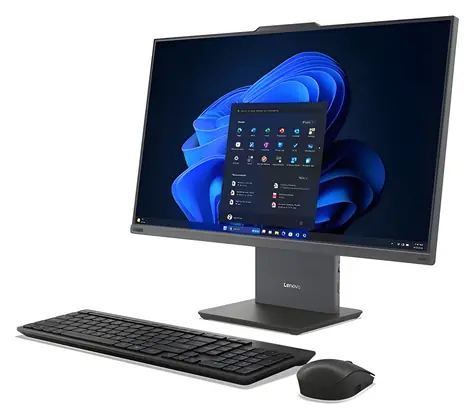 Lenovo ThinkCentre Neo 50a-27 Gen5 Luna Grey / All-in-One počítač / 27" FHD Touch / Intel Core 7 240H 2.5GHz / 16GB