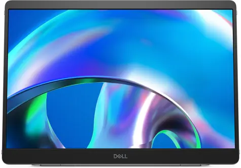 14" Dell P1425 stříbrná / Přenosný monitor / IPS / 1920×1200 / 16:10 / 7ms / 400cd/m2 / 2× USB-C