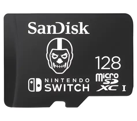 SanDisk Extreme microSDXC 128GB Fortnite Skull Trooper / Paměťová karta / UHS-I U3 Class 10 / čtení: 100 MB/s