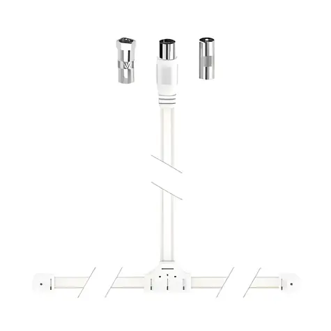 Hama DAB+/FM / Anténa / DAB+ / FM / DVB-T2 HD / Coax
