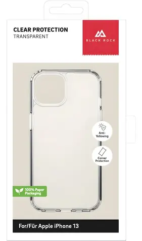 Black Rock CO Clear Prot. Case průhledná / Kryt / Apple iPhone 13