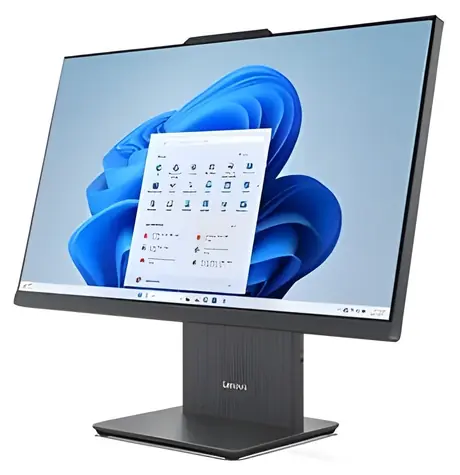 Lenovo IdeaCentre AIO 24ARR9 šedá / 23.8" FHD / AMD Ryzen 5 7535HS 3.3GHz / 16GB / 512GB SSD / AMD Radeon 660M / W11H