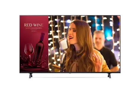 65" LG 65UN640S0LD modrá / Komerční displej / 4K UHD / LCD / HDR10 Pro / 400 cd/m2 / 3x HDMI / WebOS 22