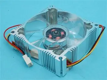 Primecooler PC-AS8025L12-4RL / Ventilátor / 80mm / 3pin / 2000 RPM / červená LED