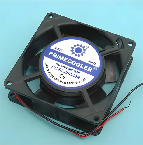 PRIMECOOLER PC-9225220B / Ventilátor / 230V AC / 92mm / 2200 rpm