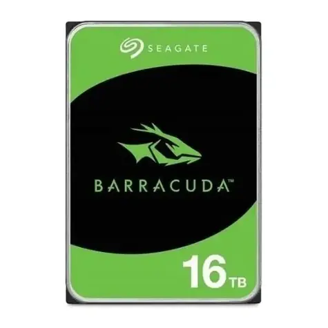 Seagate BarraCuda 16TB / HDD / 3.5" SATA III / 7 200 rpm
