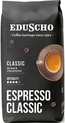 Eduscho Espresso Classic 1 kg / Zrnková káva / Arabica & Robusta