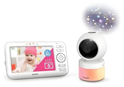 VTech VM5463 / Dětská video chůvička / projektor / otočná kamera