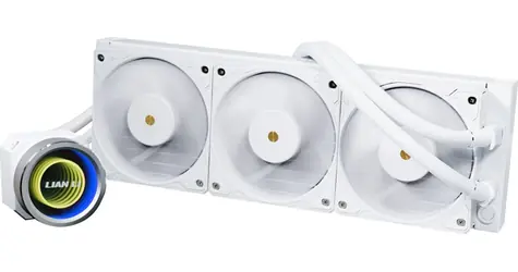 Lian Li GALAHAD II Trinity Performance 360 bílá / Vodní chlazení / 3x 120 mm / ARGB podsvícení / 200 - 3000 RPM / 40 dB