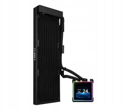 Lian Li HydroShift II LCD-S 360 Fanless / AiO vodní chlazení / 360 mm / LCD / bez ventilátorů / Intel + AMD