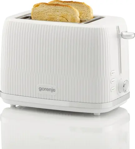 Gorenje T850DPW bílá / Topinkovač / 850 W / 2 sloty