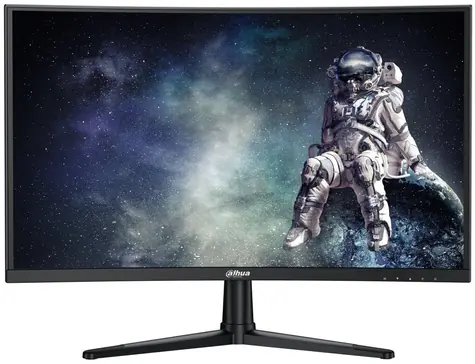 27" Dahua LM27-E240C černá / Herní monitor / VA / 1920×1080 / 240Hz / 1ms / 350cd/m2 / HDMI+DP / VESA