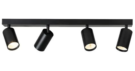 IMMAX NEO LITE PUNTO-4 SMART černá / Bodové svítidlo / GU10 / 6W / RGB+CCT / Wi-Fi / TUYA