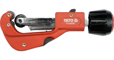 YATO / Řezač trubek / 3-32 mm / PVC, Al, Cu / jemný posuv / tvrdokovové kolečko