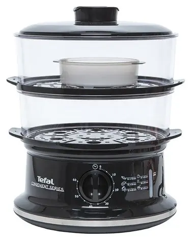 Tefal VC140135 černá / Parní hrnec / 900 W