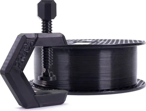 Prusa Prusament PETG Jet Black / Tisková struna / 1,75 mm / 1 kg