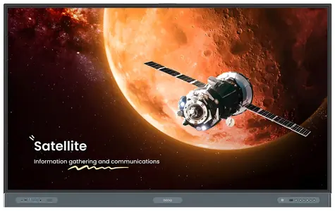 75" BenQ RP7504 černá / Dotykový panel / 4K UHD / IPS / Android 13 / 8GB RAM / 64GB ROM / 18/7